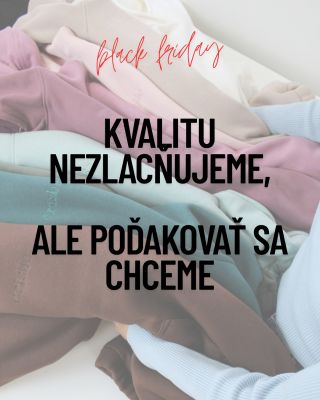 Black Friday v Crisbe trochu inak✍🏼 .. Tak čo, ako to vnímate? Je toto taký ten impulz, na ktorý ste čakali?🤍✨ #crisbe